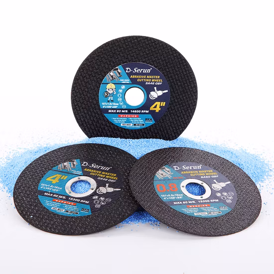 4インチ山形鋼用極薄切断研削砥石